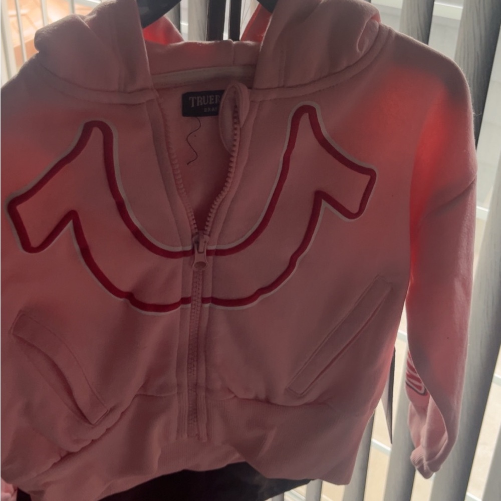 True Religion Pink Graphic Tee